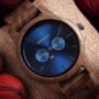 Goa Personalised Wood Watch For Men Made From Walnut, thumbnail 1 of 9