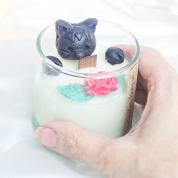 Lucky Black Cat Scented Candle, 6 of 7