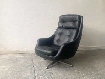 Mid Century Danish Lounge Chair By Kanari, 2 of 11