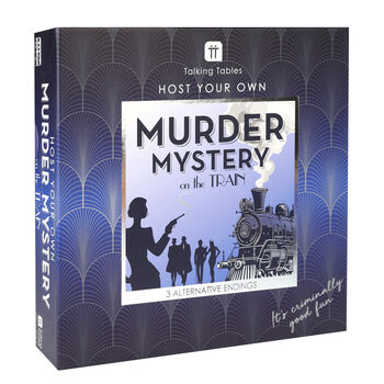 Murder Mystery Train Experience Party Kit Christmas Game, 2 of 5