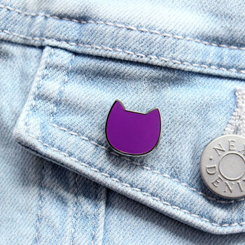 Mini Cat Pin Badge, 8 of 11