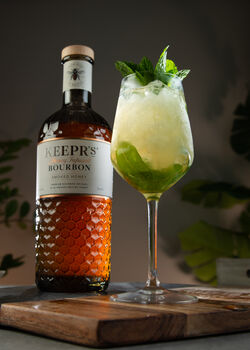 Smoked Honey Infused Bourbon In Hive Bottle, 6 of 7