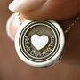 Heart Echo Necklace, thumbnail 1 of 10