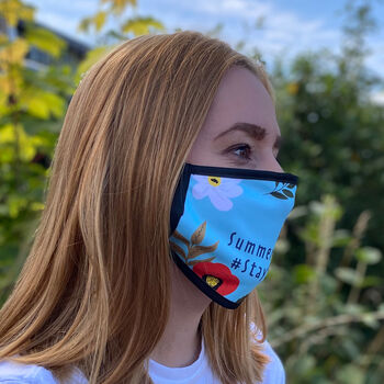 Personalised Face Mask 18 Designs Adults + Children, 2 of 8