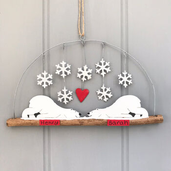 Personalised Red Robin Decoration For Christmas, 2 of 3