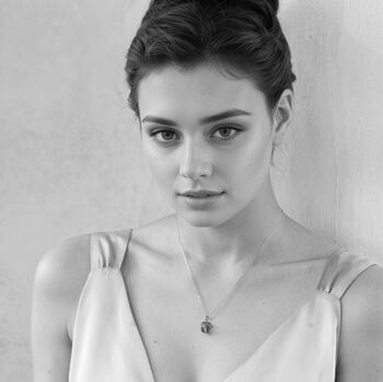 Royal Blue Pearl Acorn Necklace, 6 of 12