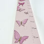 Personalised Pink Butterflies Height Chart, thumbnail 2 of 6