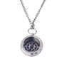 Personalised Silver Colour Compass Necklace Gift, thumbnail 4 of 12