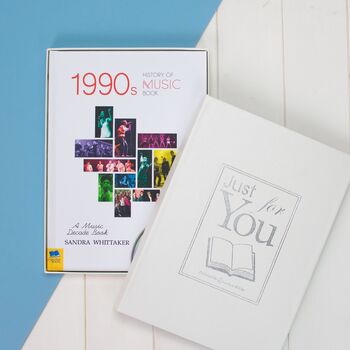 90's Music Decade Personalised Gift Music Lover Book, 7 of 9