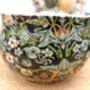 Open Sugar Bowl In William Morris Black Strawberry Thief Design, thumbnail 2 of 6