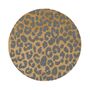 Circular Leopard Print Doormat, thumbnail 4 of 4