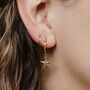 Starfish Hoop Earrings, thumbnail 7 of 8