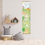 Personalised All The Farm Animals Height Chart, thumbnail 1 of 5