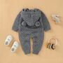 Cosy Knitted Rompers, thumbnail 5 of 6