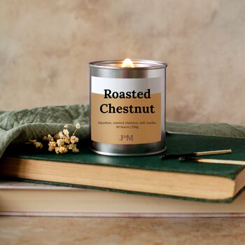 Roasted Chestnut Wood Wick Candle, 2 of 7
