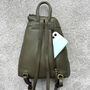Women's Genuine Leather Backpack, thumbnail 9 of 10