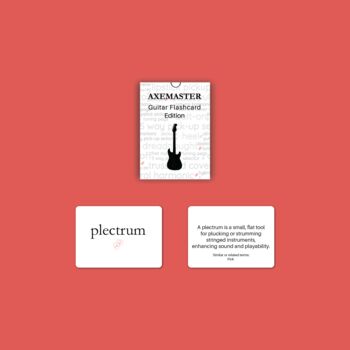 Axemaster Guitar Flashcard Edition, 3 of 6