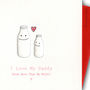 New Daddy And New Mummy I Love You Card, thumbnail 4 of 6