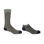 Lux Taylor Grey Luxury Crew And Trainer Men’s Socks, thumbnail 3 of 7