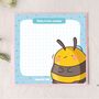 Cute Bee Sticky Notes, thumbnail 6 of 6