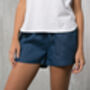 Linen Pyjama Shorts, thumbnail 8 of 12
