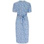 Mabel Dress In Palace Pansy Vintage 1940s Style, thumbnail 2 of 3