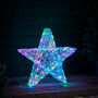 Twinkly Smart LED Outdoor Acrylic Medium Christmas Star, thumbnail 5 of 12