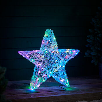 Twinkly Smart LED Outdoor Acrylic Medium Christmas Star, 5 of 12