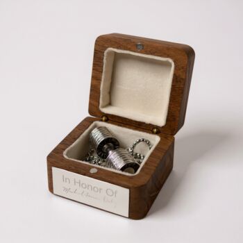 Personalised Oversized Dumbbell Necklace, 12 of 12