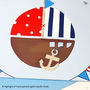 Personalised Nautical Nursery Wall Art, thumbnail 7 of 12