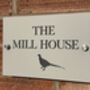 Personalised Pheasant Design House Acrylic Number Sign, thumbnail 4 of 5