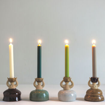 Woman Figurine Candle Holder Jade, 7 of 10