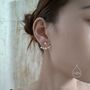 Natural Freshwater Pearl Jacket Earrings, thumbnail 1 of 10