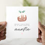 Auntie Christmas Card Pudding, thumbnail 1 of 3