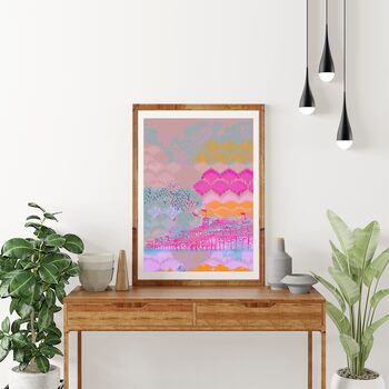 Wall Art Brighton Palace Pier Sunset Artist Print, 2 of 3