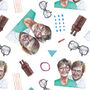 Ken And Deirdre Patterned Notebook, thumbnail 5 of 11
