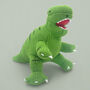 T Rex Dinosaur Soft Toy And Personalised Pyjamas, thumbnail 3 of 8