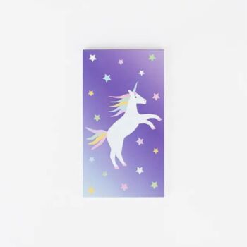 Six Unicorn Fairy Princess Party Bags With Five Fillers, 8 of 12