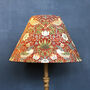 William Morris Cone Lampshade In Strawberry Thief Red, thumbnail 1 of 3