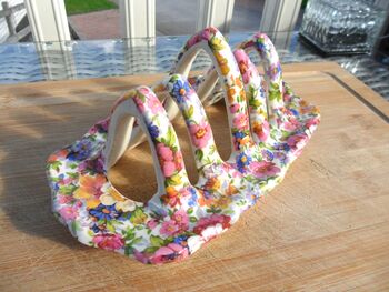 Toast Rack In Olde England Chintz Design, 3 of 7