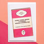 Literary Themed Mother's Day Card, thumbnail 5 of 5