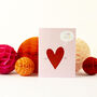 Mini Love Heart Card, thumbnail 1 of 5