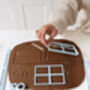 Deluxe Gingerbread House Biscuit Baking And Decorating Kit, thumbnail 4 of 7