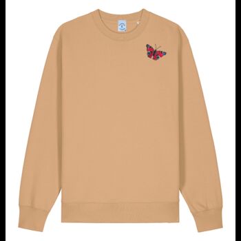 Organic Cotton Peacock Butterfly Sweatshirt, 9 of 12