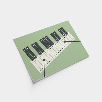 Xylophone Print | Glockenspiel Music Poster, 5 of 9