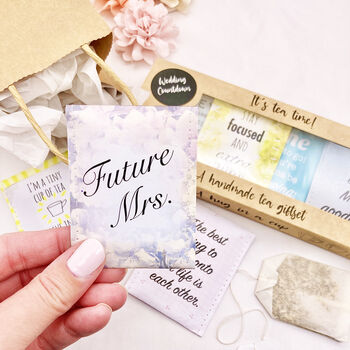 Wedding Countdown Tea Gift Set For Bride, 2 of 12
