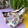 Golden Girls Zip Pouch, 80s Makeup Bag, Retro Pencil Case, thumbnail 1 of 8