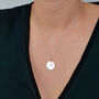 Taurus Constellation Sterling Silver Pendant Necklace, thumbnail 2 of 4
