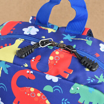 Personalised Kids Dinosaur Backpack, 4 of 6