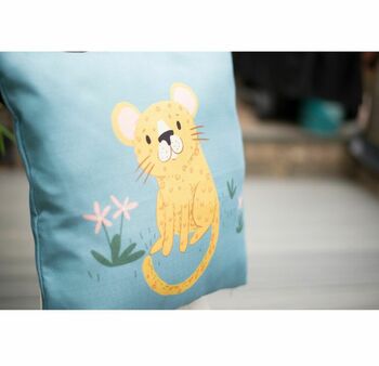 Children's Jungle Animal Cushions And Nursery Cushions, 4 of 12